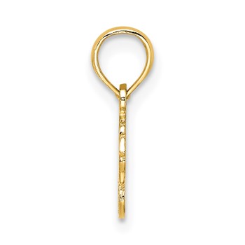 14K I HEART HORSES Charm — alternate view