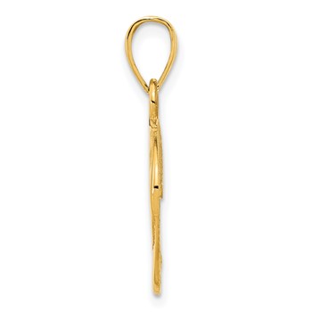 14k Eagle Pendant — alternate view