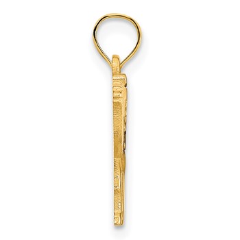 14k Camel with Fancy Saddle Charm — alternate view