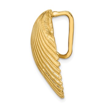 14K Fits Up To 8mm and 10mm Scallop Shell Omega Slide — alternate view