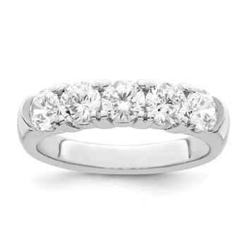 14KW MOUNTING TO HOLD RFC PRONG SET 5 STONE BAND W/ 1.50 CTW