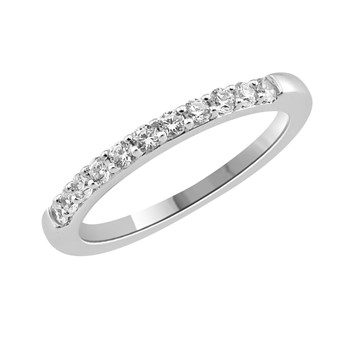14KY 11 STONE DIAMOND BAND 1/4CTTW
