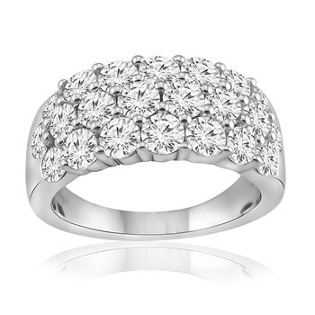 14KW Diamond Band 22=2 1/2 ctw MTG only