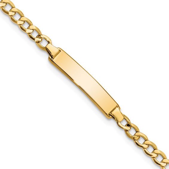 Real 18K Yellow Gold Bracelet For Women 1.8mm Twist Rope Link 7inch Length