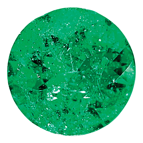 Emerald round sale cut