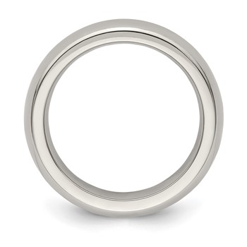 Edward Mirell Titanium Domed 5mm Polished Band Size 5 — alternate view