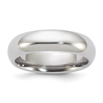 Edward Mirell Titanium 6mm Polished Band
