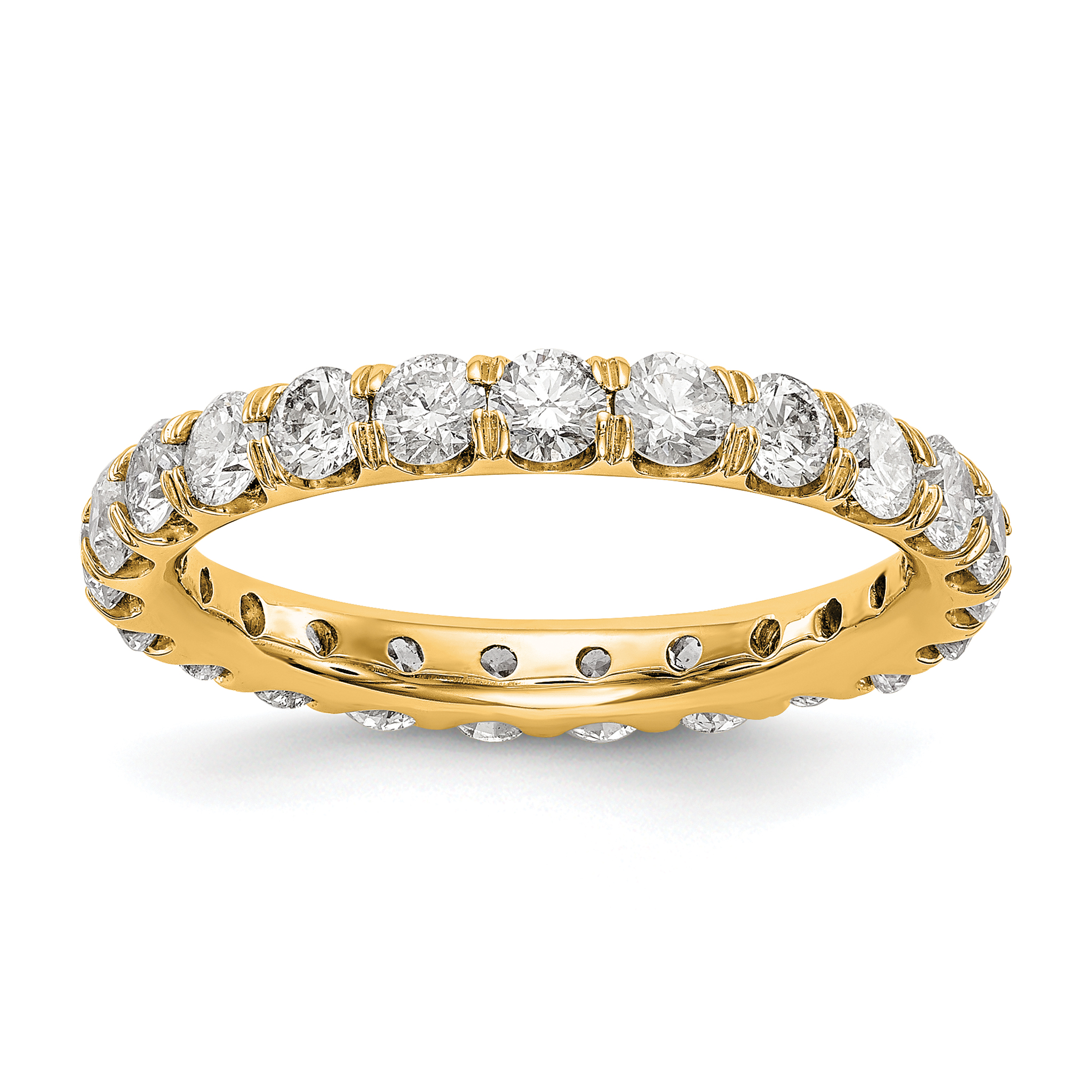 14K Lab Grown Diamond VS/SI+ G+ Eternity Band