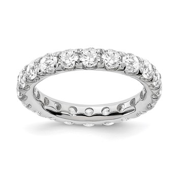 Platinum Lab Grown Diamond VS/SI+ G+ Eternity Band