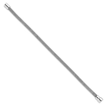 Leslie's Sterling Silver Rhodium-plated Magnetic Bracelet — alternate view