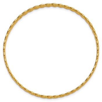1/20 14K Gold Filled 3.50mm Woven Bangle — alternate view