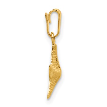 1/20 14K Gold Filled Textured Starfish Pendant — alternate view