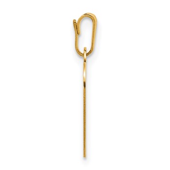 1/20 14K Gold Filled 13 x 14mm 0.3mm Thick Heart Disc Pendant — alternate view