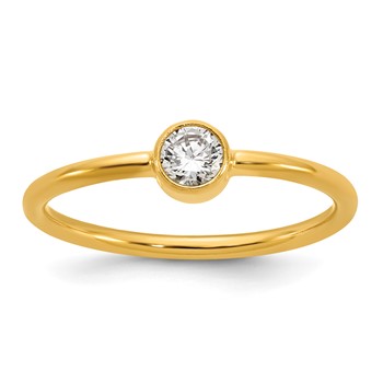 1/20 14K Gold Filled CZ 1.50mm Ring