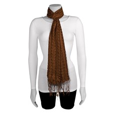 Image of Brown Fashion Scarf