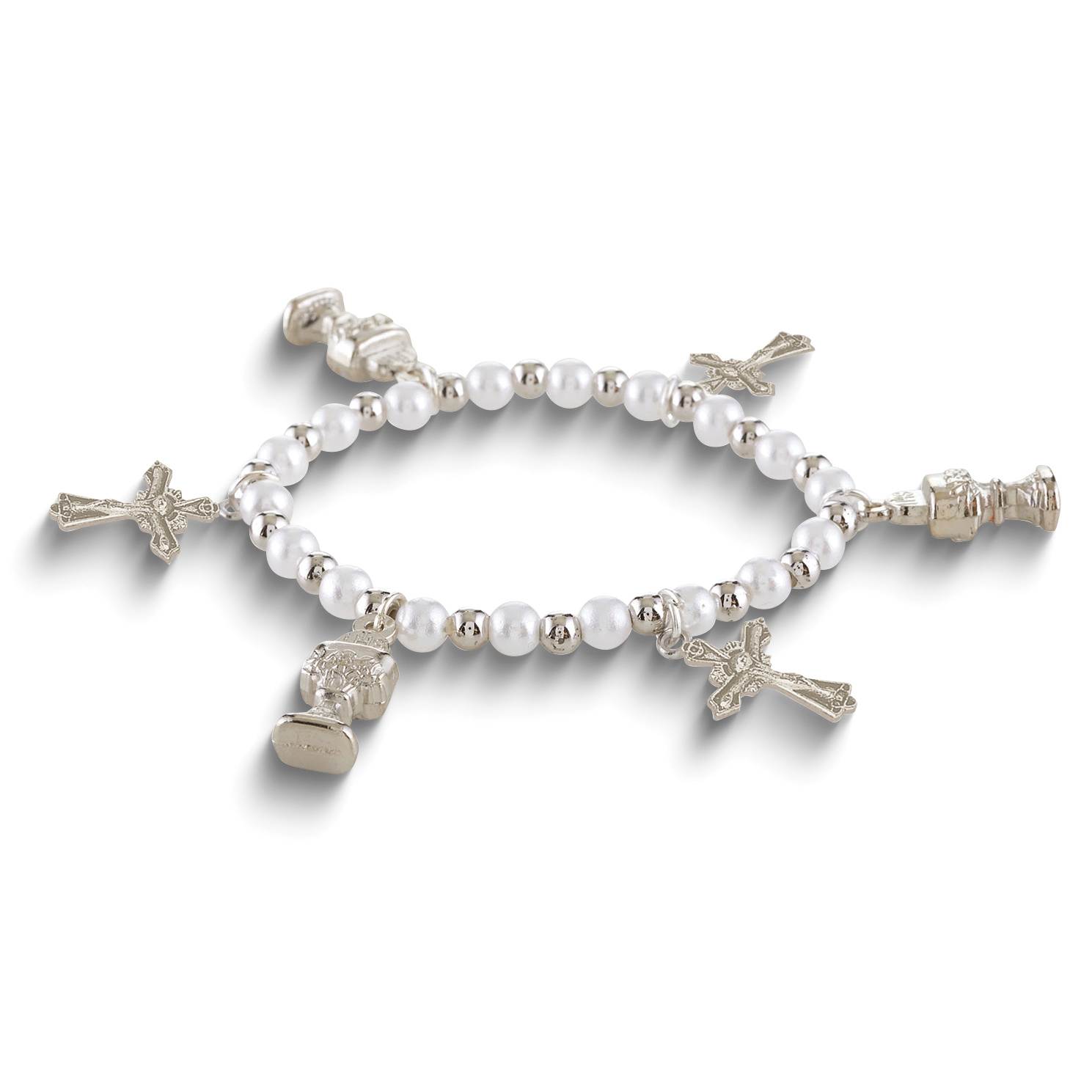 Heart First Communion Bracelet | The Catholic Company®