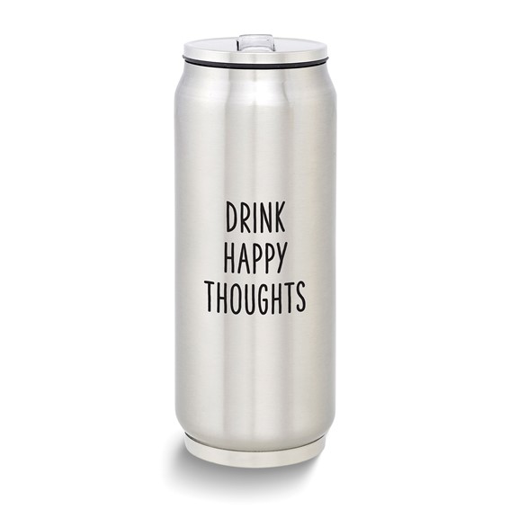 Happy Straw Stainless Steel Drinking Cups ARE YOU DRUNK? x 4 - Happy Straw