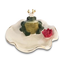Pewter Tiny Gardens Daffodil Ring Holder Pewter Tiny Gardens Daffodil Ring Holder