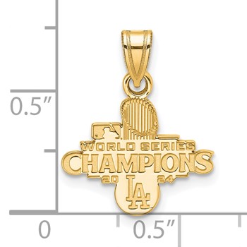 GP 2024 World Series Champions Los Angeles Dodgers Small Pendant — alternate view