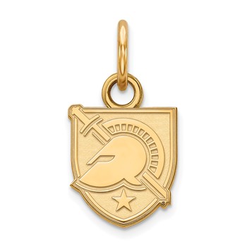 10k Gold LogoArt U.S. Military Academy Letter A Extra Small Pendant