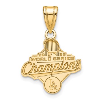 GP 2025 World Series Champions Los Angeles Dodgers Medium Pendant