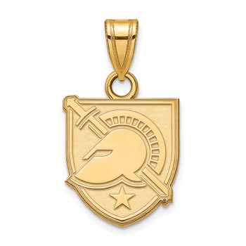 10k Gold LogoArt U.S. Military Academy Letter A Small Pendant