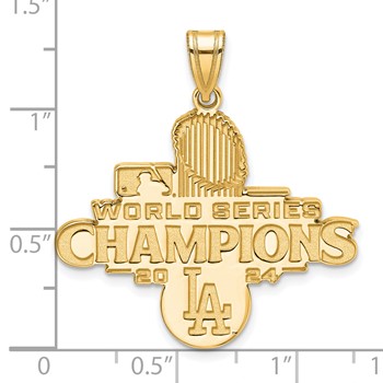 GP 2024 World Series Champions Los Angeles Dodgers Extra Large Pendant — alternate view