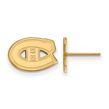 Montreal Canadiens 14k Yellow Gold Medium Pendant - LogoArt display picture 1