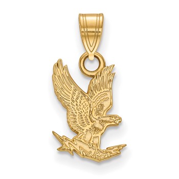 14k Gold LogoArt United States Air Force Academy Falcon Small Pendant