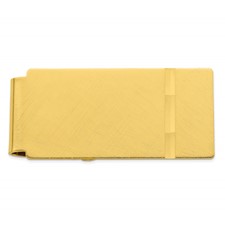 Gold-plated Kelly Waters Stainless Steel Double Fold Money