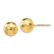 [ILYAND] 韓国ブランド☆14K GOLD☆Signature && Earrings 14K Lab Grown VS/SI+ G+ Dia Post Earrings - Quality Gold
