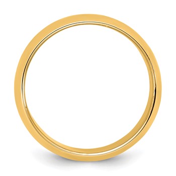 14KY 9mm Half Round Band Size 10.5 — alternate view