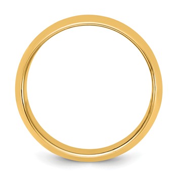 14KY 11mm Half Round Band Size 5 — alternate view