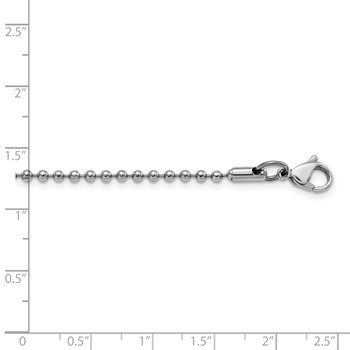 Stainless Steel Ball Chain — alternate view