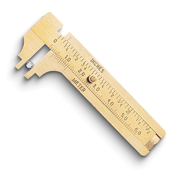 Value Brass 60mm Capacity Gauge - Quality Gold