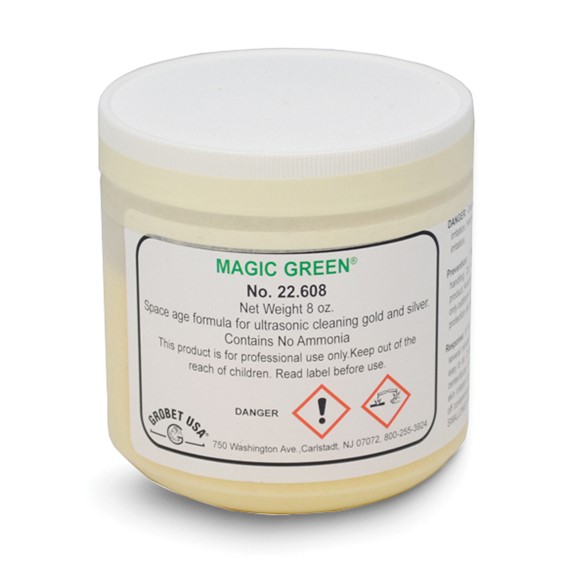 Magic Green Ultrasonic - Jewelry Cleaning Solution