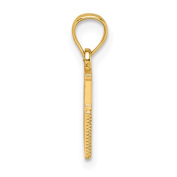 14k Polished BOY MOM Pendant — alternate view