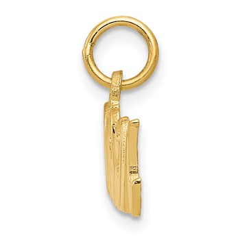 14k MOM Charm — alternate view