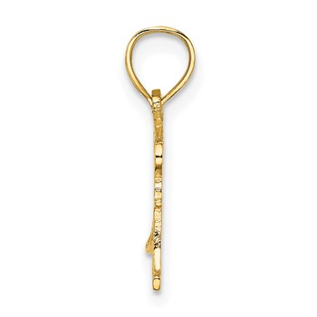 14k SUPER MOM Charm — alternate view