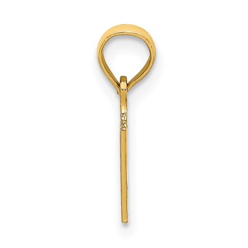 14k I HEART MY BABY Charm — alternate view