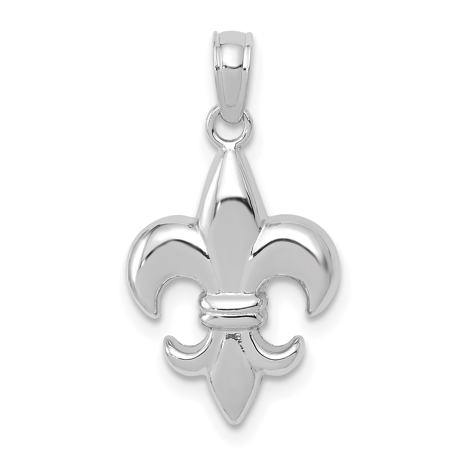 Fleur de clearance lis gold pendant