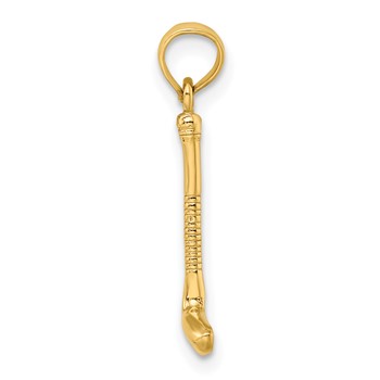 14k 3-D Golf Club Charm — alternate view