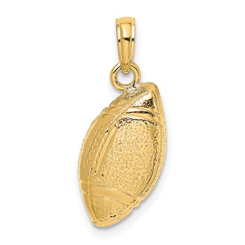 14k Football Charm