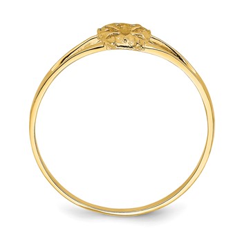 14K Mini Butterfly Ring — alternate view