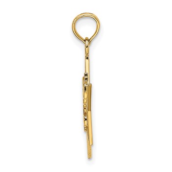 14k SWEET 16 Star Charm — alternate view