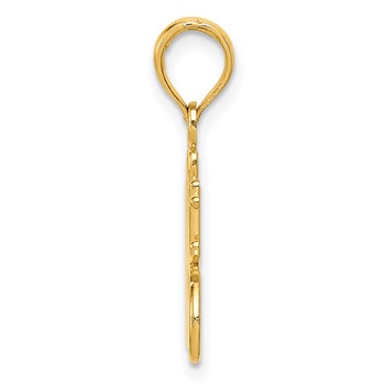 14k #1 GREAT GRANDMOTHER Charm — alternate view