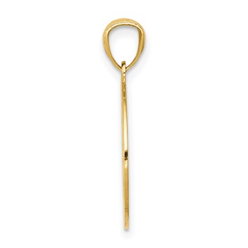 14k Polished ONE FAMILY MANY HEARTS Tree Pendant — alternate view