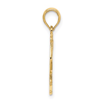 14K KAUAI Rooster Charm — alternate view