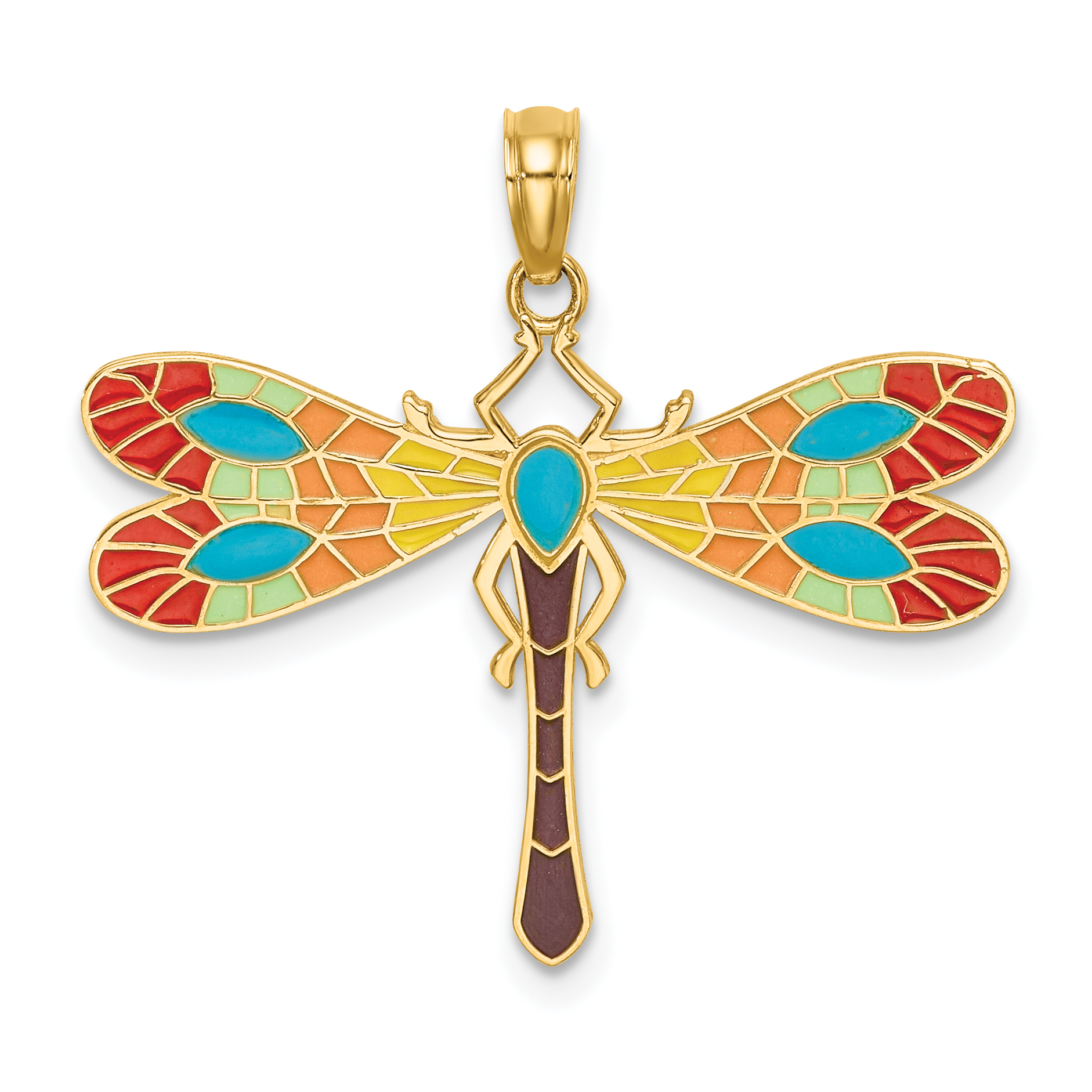 Dragonfly hot sale charm gold