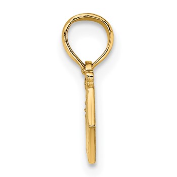 14K Wrapped Gift Box Charm — alternate view